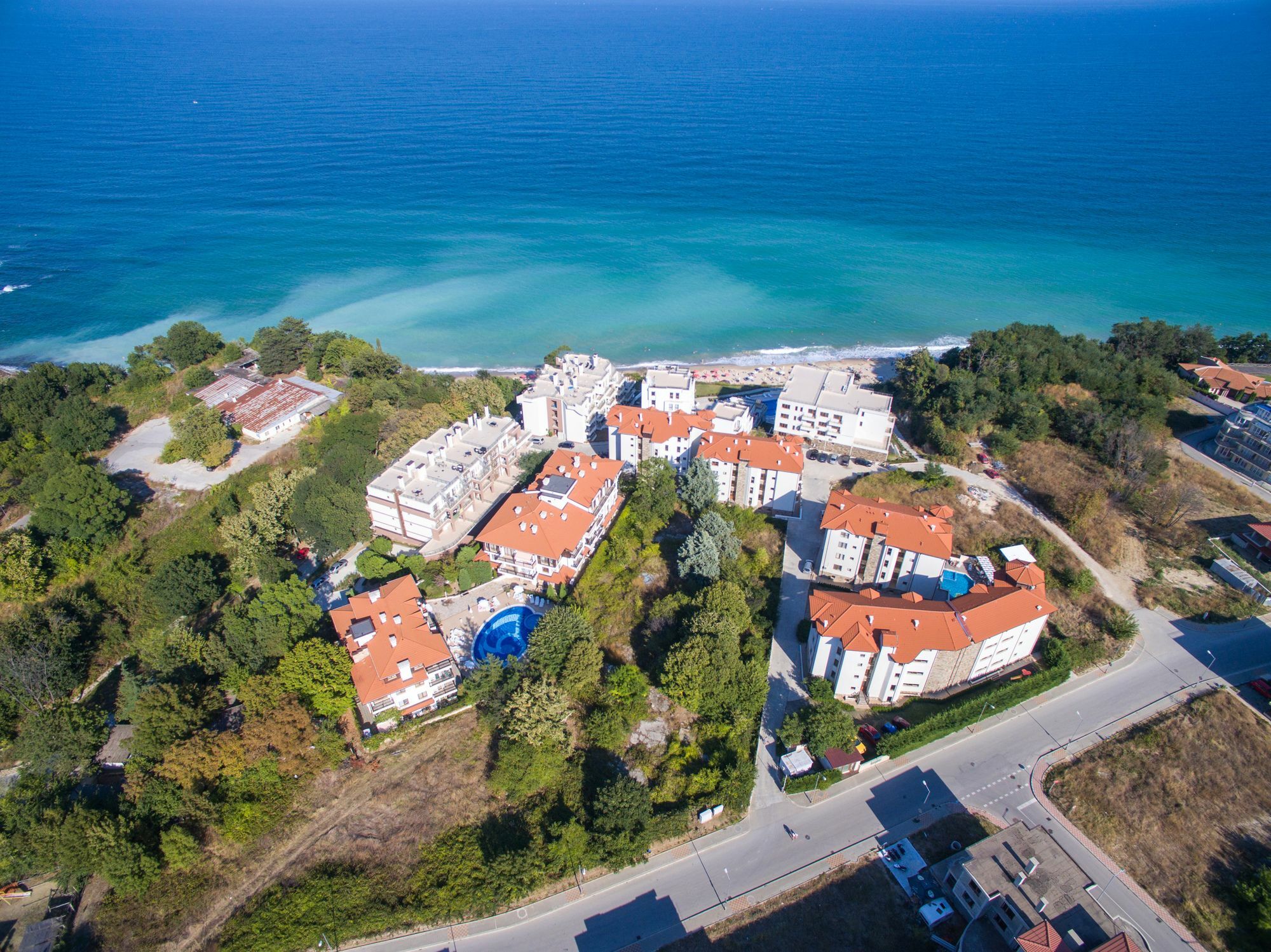 Byala Vista Cliff Apartments Exteriör bild