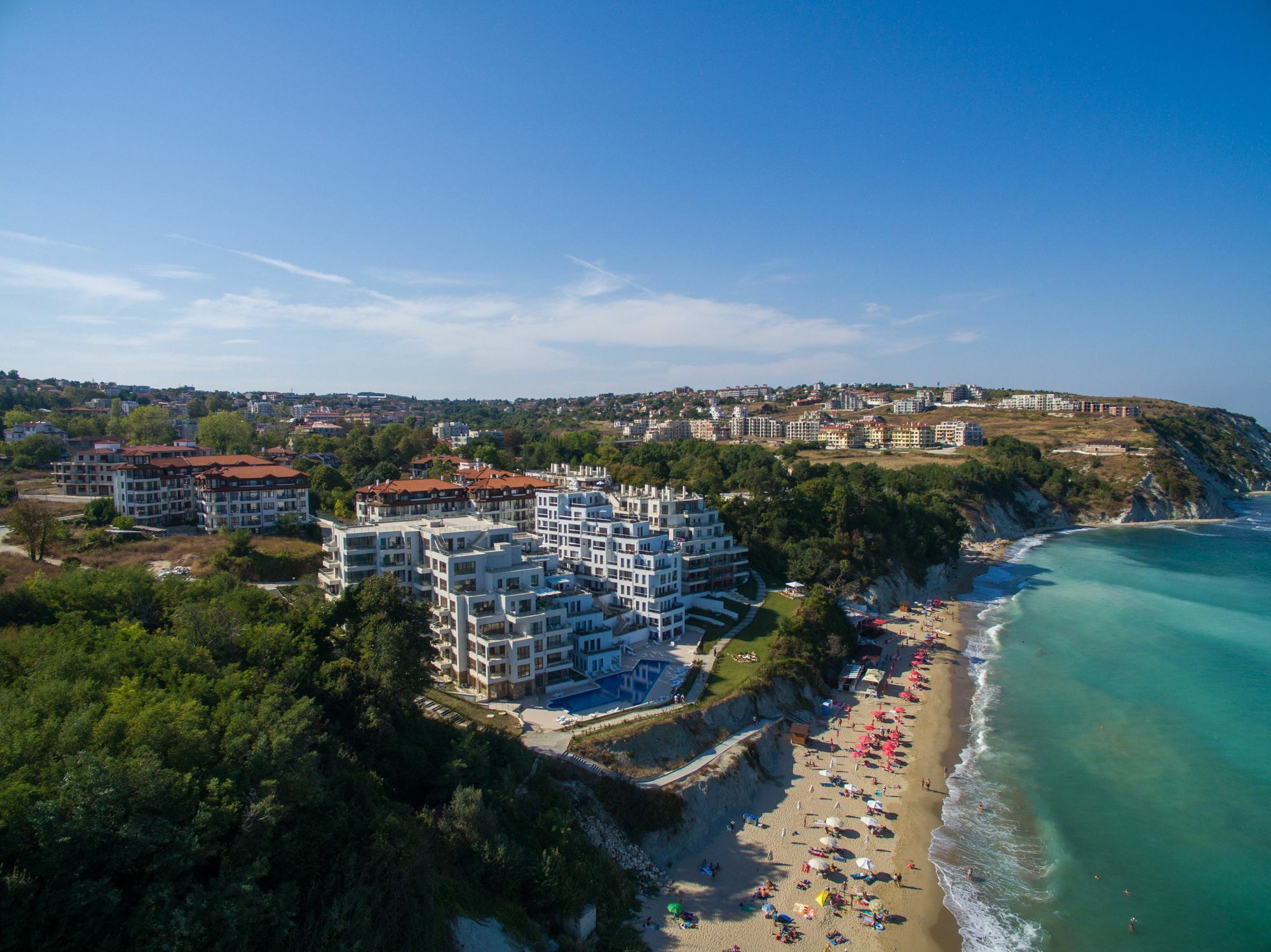 Byala Vista Cliff Apartments Exteriör bild